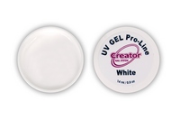CREATOR UV GEL PRO-LINE Y/WHITE 0.5 oz УФ Гель 1-фазный ультра белый 14 мл.   